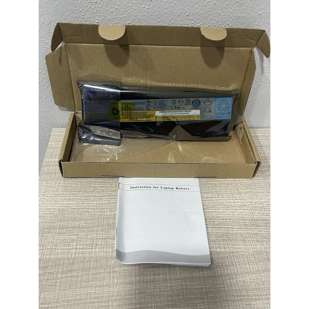 New OEM Lenovo Battery L09S6Y02 12100093 R1112J-732 G560 G570 10.8V 4400mAh 48Wh